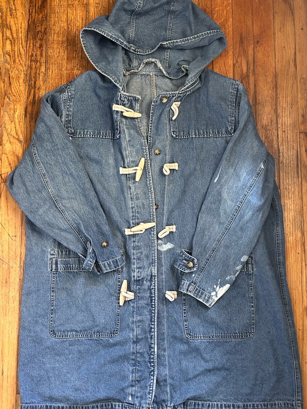 Oversized Vintage Style Denim Jacket
